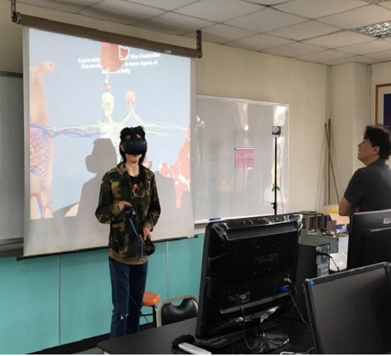 ↑VR設計工作坊VR軟體上機演練